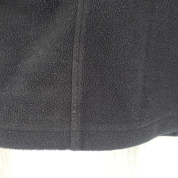Columbia Fleece Zipped Jacket Black Size Small‎ - Picture 6 of 10